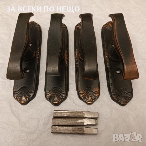 8 СТАРИ ДРЪЖКИ С МЕДНО ПОКРИТИЕ - ПРИКАЗНИ, снимка 4 - Други стоки за дома - 42565029