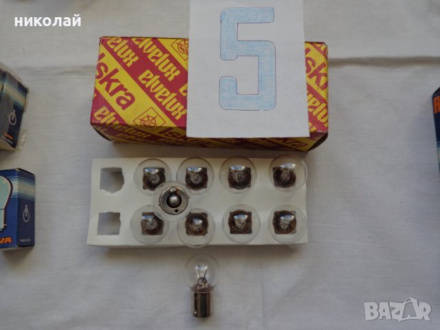 Крушки 6V за диапроектор, ретро автомобили, мотоциклети чисто нови, снимка 7 - Аксесоари и консумативи - 36657625