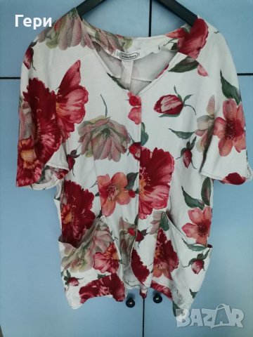 Сако, риза на цветя, снимка 1