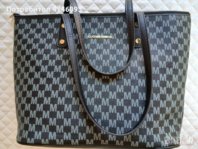 Нова Дамска Чанта Голям Шопър (Tote bag) Luomeinisha – Стилна и Практична, снимка 7 - Чанти - 55884079