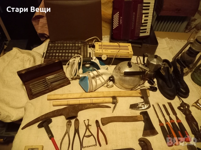 Стари инструменти ножове брадви и вещи, снимка 7 - Ножове - 52346390