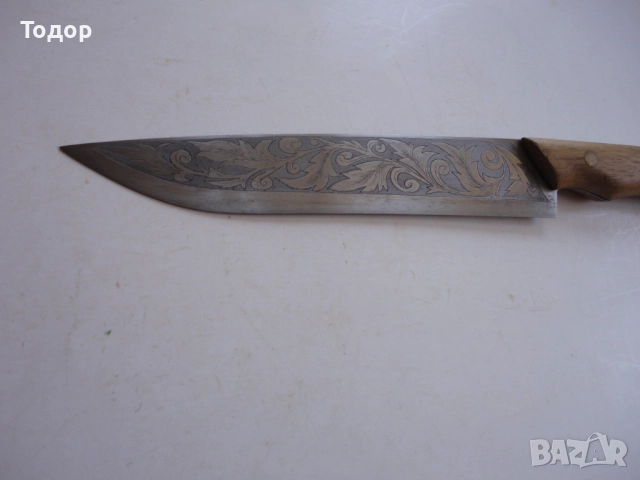 Невероятен ловен нож гравюри , снимка 8 - Ножове - 52671201