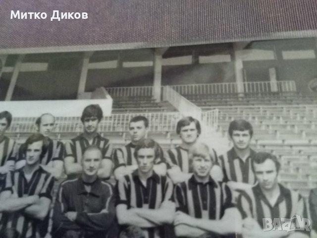 Локомотив София футбол-1975г-снимка ламинирана 185х132мм, снимка 7 - Футбол - 38456266