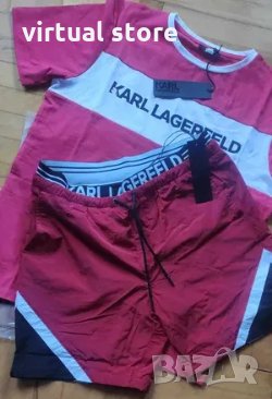 Karl LAGERFELD тениска, Оригинал, снимка 3 - Тениски - 31513102