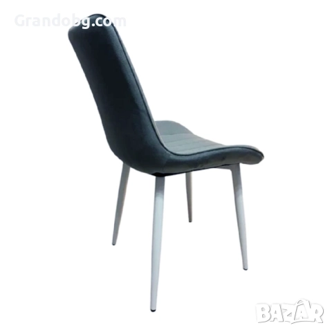 Трапезен стол Ария - светлосив, снимка 3 - Столове - 52253082