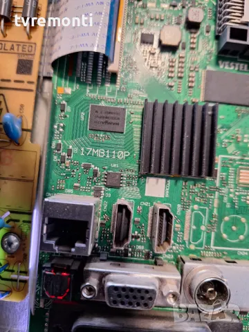 Основна платка - 17MB110P- NEO LED-32281SW for 32 inc DISPLAY VES315WNDS-2D-N14, снимка 2 - Части и Платки - 48628415