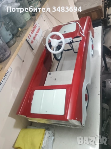 Ретро детска количка с педали. Нева, снимка 3 - Колекции - 54046890