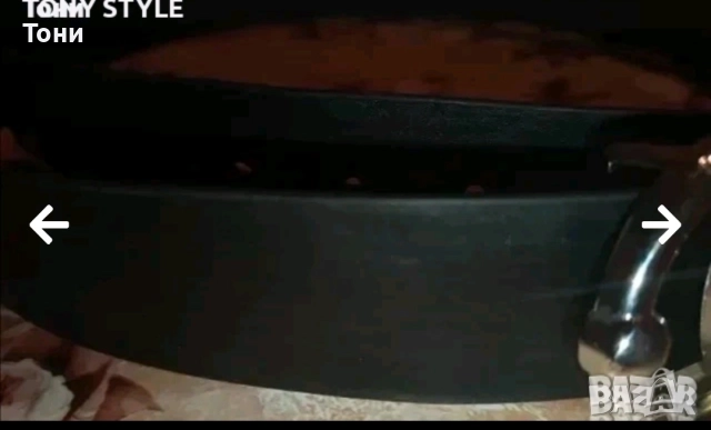 Нов Стилен Дамски Колан от Естествена Кожа 100см., снимка 4 - Колани - 52556415