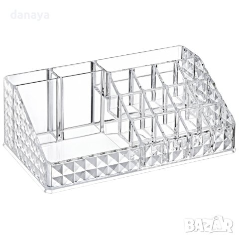 3799 Органайзер за гримове и козметика Диамант, 16 отделения, снимка 3 - Органайзери - 42398266