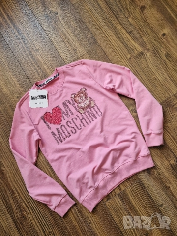 Страхотна дамска блуза MOSCHINO Размери S , M, L, XL, снимка 2 - Блузи с дълъг ръкав и пуловери - 51702734