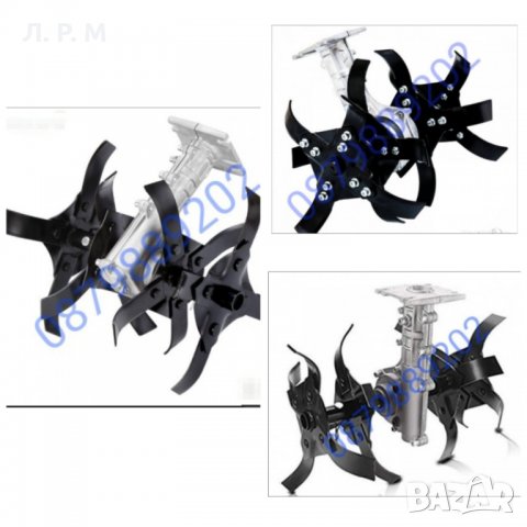 Приставка Фреза за бензинова коса, моторен тример, За всички модели!!! 7-9 ШЛИЦИ И КВАДРАТ, снимка 1