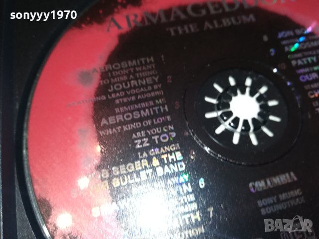 AEROSMITH ARMAGEDDON CD 2302241546, снимка 14 - CD дискове - 44434343