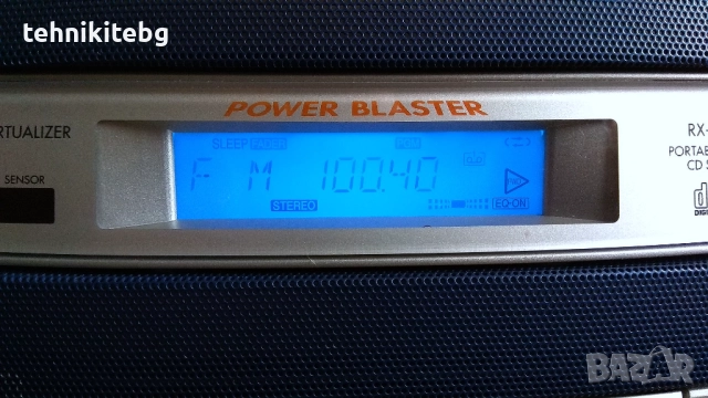 ⭐⭐⭐ Panasonic RX-ED50 ⭐⭐⭐  Система (буумбокс) със CD плеър, тунер, 2 касети, AUX, дистанц, снимка 4 - Аудиосистеми - 22675927