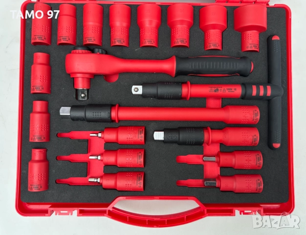 LiCOTA 1/2" - Комплект изолирани инструменти 4-32мм 20части