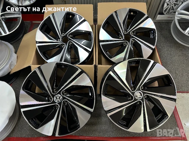 Джанти 18 Цола VW Tiguan Touaran Caddy Passat T-ROC Skoda Karoq Octavia Super B Audi Q2 Q3 A3 Нови