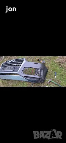 предна броня за ауди Q7 4M , снимка 4 - Части - 56233524