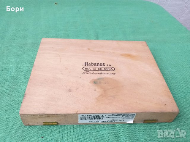 Кутия от кубински пури, снимка 1 - Други ценни предмети - 30376374