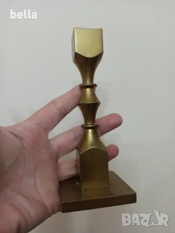 РЯДЪК КОЛЕКЦИОНЕРСКИ БРОНЗОВ СВЕЩНИК GUSUM , снимка 6 - Антикварни и старинни предмети - 50405724