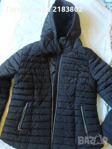 Черно зимно яке Lindex, снимка 9 - Якета - 36247889