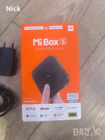 MI TV BOX S 4K, снимка 3 - Плейъри, домашно кино, прожектори - 54271145