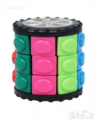 Куб Ahelos, Кула 3D, Тип Рубик, Многоцветно