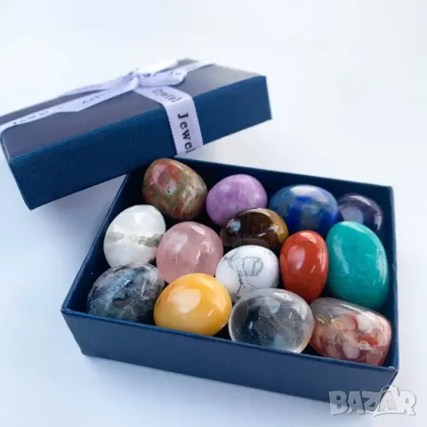 Лот от 14 броя скъпоценни камъни, снимка 2 - Други - 48836319