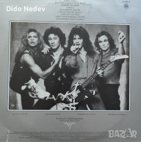 Грамофонна Плоча (Van Halen - Women And Children First), снимка 2 - Грамофонни плочи - 51910096