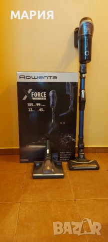 Продавам Вертикална прахосмукачка RowentaX-Force Flex8.60 AquaRH9690WO, снимка 2 - Прахосмукачки - 52511131