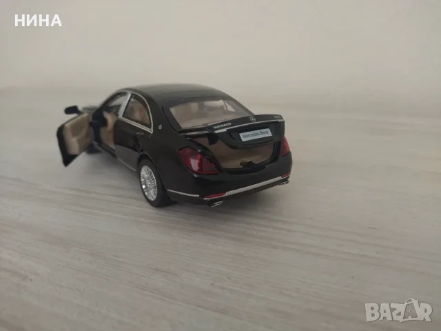 Метална количка Mercedes -Benz S 600 !!, снимка 4 - Колекции - 56274110