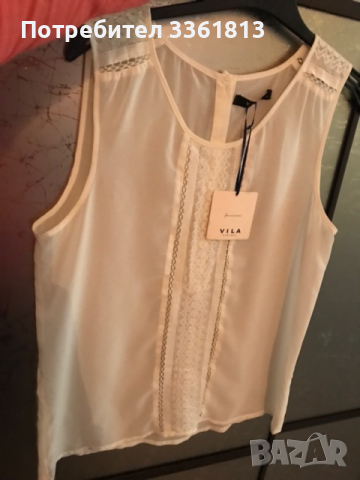 Продавам копринена чисто нова  блуза марка , снимка 10 - Потници - 36478234