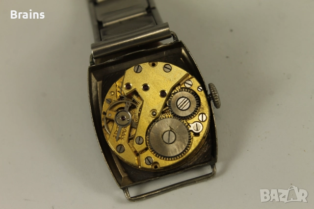 1930's AM Немски Военен Часовник Отлично Работещ, снимка 9 - Антикварни и старинни предмети - 52865400