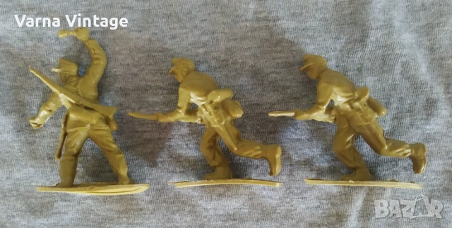 Войници Германска пехота от Африканския корпус Втората световна война. цена за 3 бр., снимка 4 - Колекции - 54131892