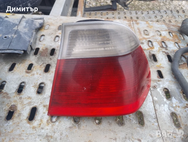 Стоп Десен + Платка За БМВ Е46 Седан 2000г / BMW E46 Sedan 2000y