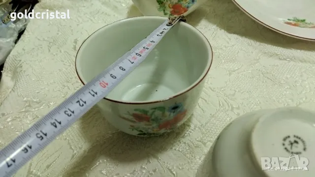 Стар български порцелан купички и купа , снимка 9 - Антикварни и старинни предмети - 48828513