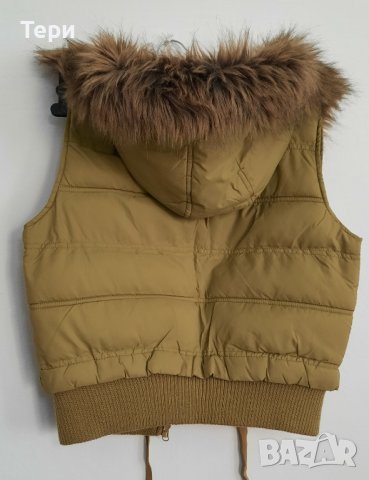 Denim Co дамски шушляков елек, снимка 2 - Елеци - 42828324