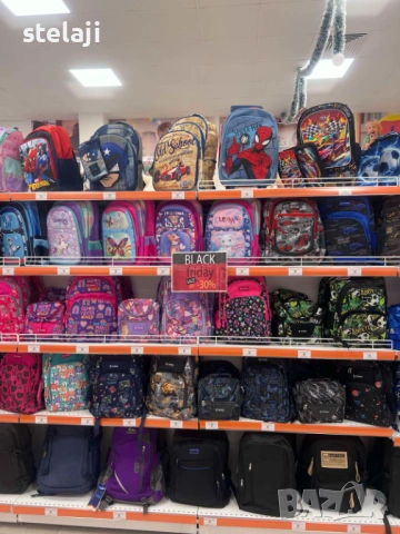 Търговско оборудване за хранителен магазин - стелажи, кошници, колички, снимка 9 - Стелажи и щандове - 49451376