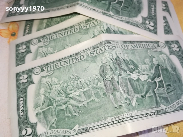 КОЛЕКЦИОНЕРСКА БАНКНОТА ОТ ДВА ДОЛАРА-25ЛВ 2708251521