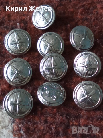 Лот войнишки копчета 10 броя 51919, снимка 2 - Антикварни и старинни предмети - 52182925