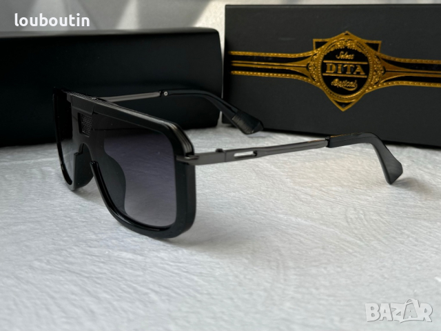 Dita 2023 мъжки слънчеви очила маска 4 цвята черни прозрачни, снимка 8 - Слънчеви и диоптрични очила - 44749850