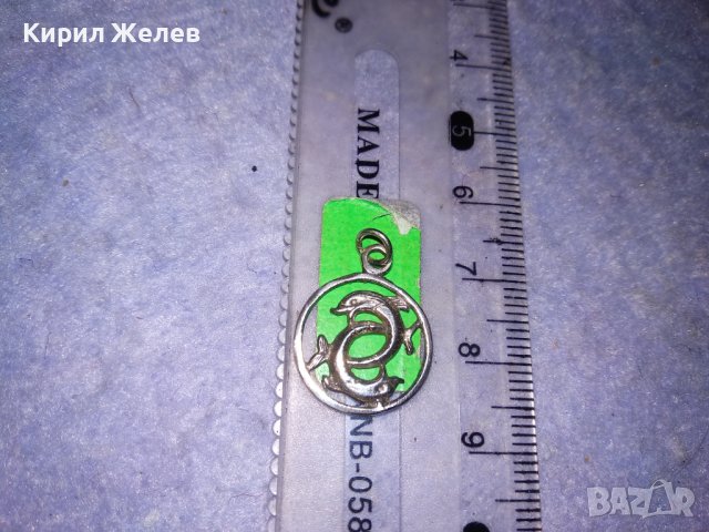 ЗОДИЯ РИБИ - ФИГУРАЛЕН СРЕБЪРЕН ЗОДИАКАЛЕН МЕДАЛЬОН - СРЕБРО 925 ПРОБА 36175, снимка 7 - Колиета, медальони, синджири - 39633785