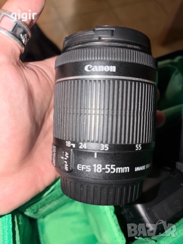 Canon 100D с двя обектива., снимка 3 - Фотоапарати - 52889532