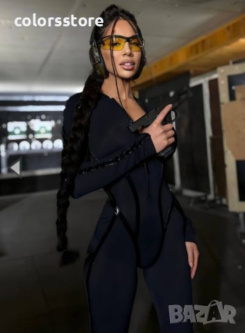 ДАМСКИ ЧЕРЕН ГАЩЕРИЗОН, снимка 4 - Комплекти - 34750142