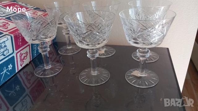 Кристални чаши Ропотамо за вино и шампанско 