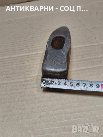 Соц Стар Ръчно Кован Каменоделски Чук 1.700кг. НОМЕР 808., снимка 11 - Антикварни и старинни предмети - 53939141