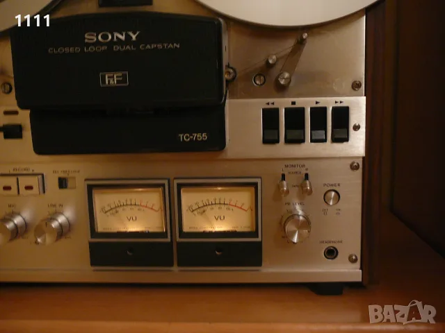 SONY TC-755 С АДАПТОРИ И РОЛКИ КАТО НОВ Е, снимка 8 - Ресийвъри, усилватели, смесителни пултове - 56087618