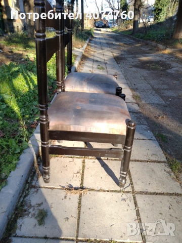 Дървени столове, снимка 4 - Столове - 53040820
