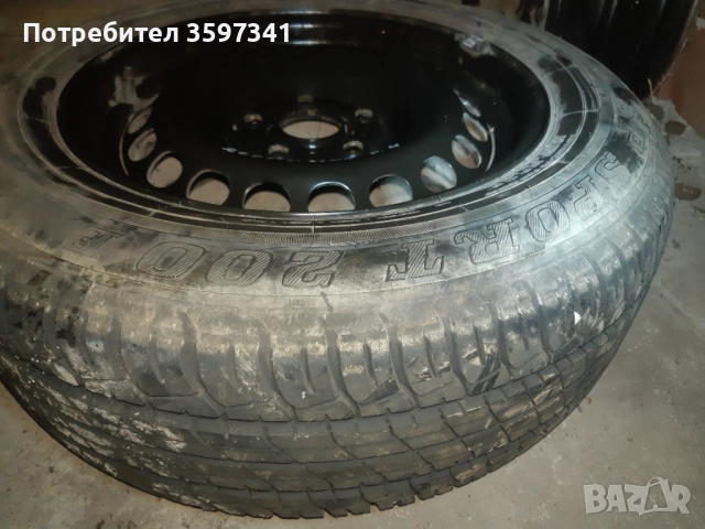 205/60/15 Резервна гума на джанта Пасат 1999, снимка 5 - Гуми и джанти - 52219402