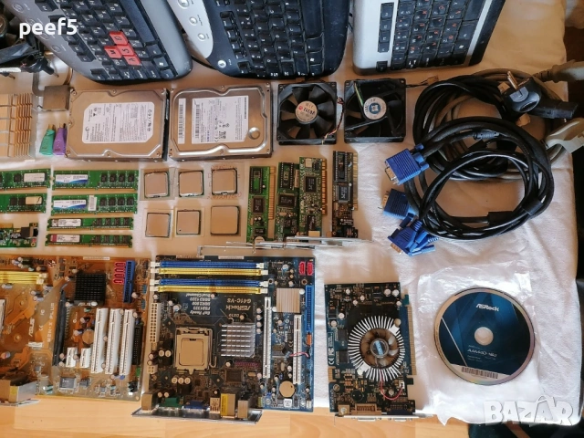 Голям лот компютърни части, снимка 5 - Дънни платки - 54114914