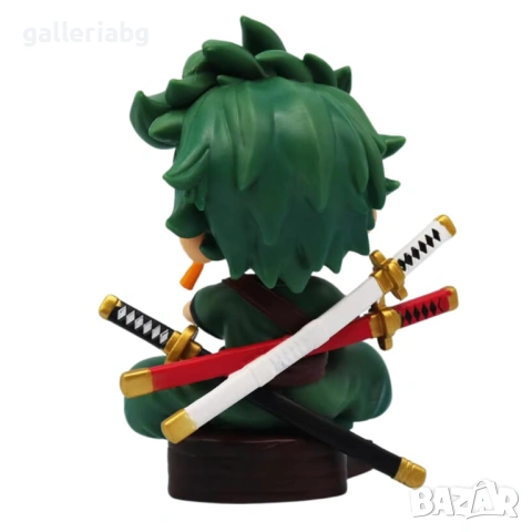 Мини фигурка Zoro – One Piece стил, 12 см, снимка 2 - Колекции - 53940078
