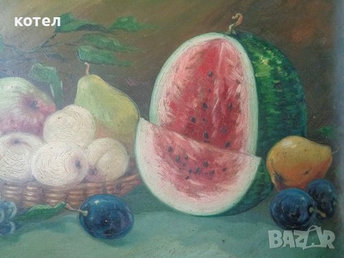 Продавам картина Натюрморт с плодове, снимка 2 - Картини - 38706066